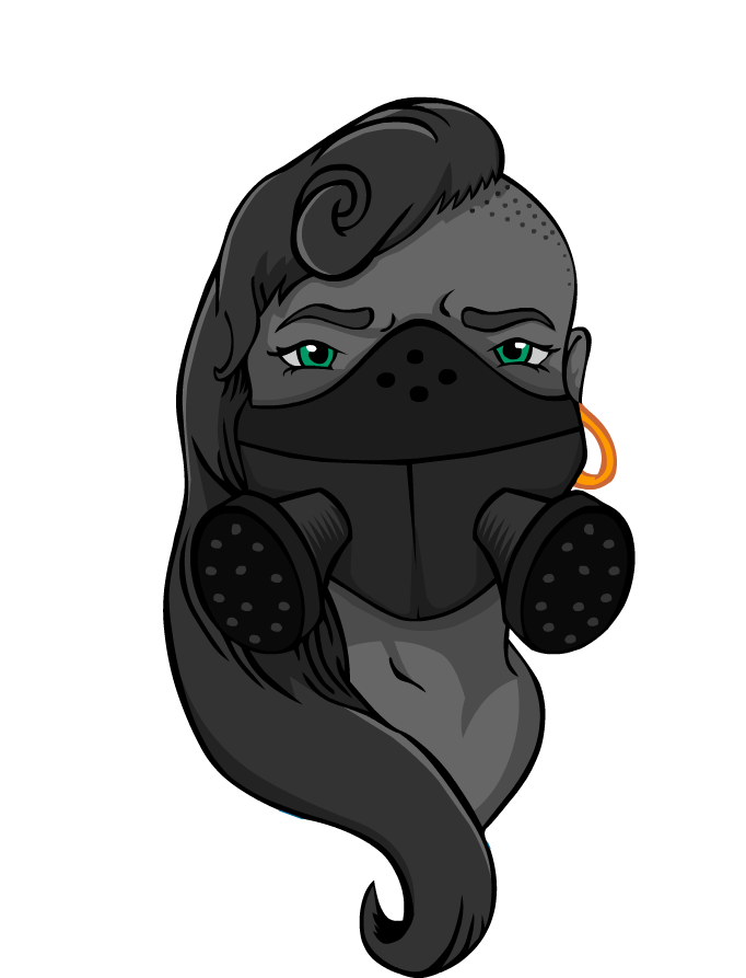 365 Project by JonnyRabbit - Rebellious Female in Gas Mask 365 Project by JonnyRabbit - Rebellious Female in Gas Mask
